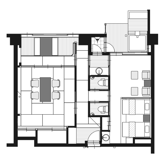 Bettei Biyu floor plan